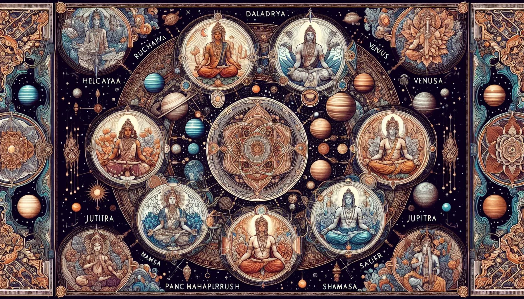 Panch Mahapurush yoga in Vedic Astrology